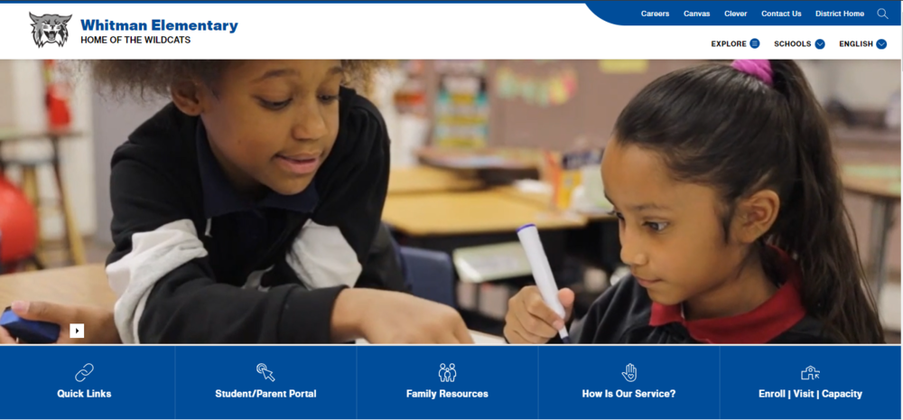 Whitman Elementary School / Homepage