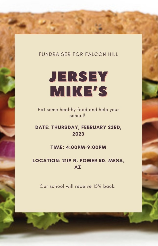 Jersey Mike's PTA Fundraiser Night