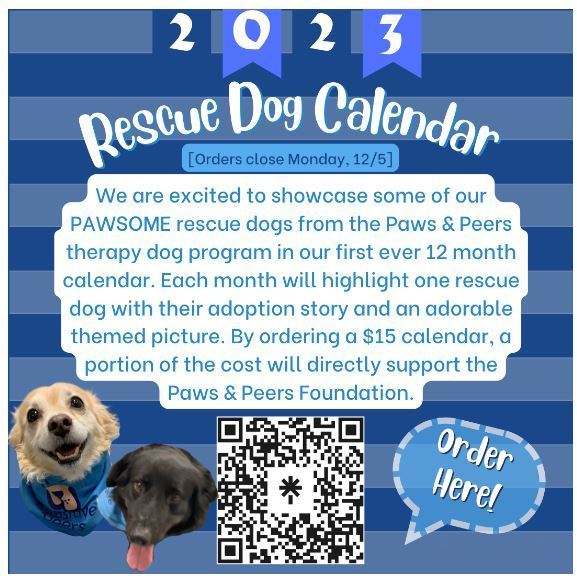 Rescue Dog Calendar
